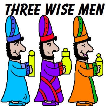 Free Christmas "Three Wise Men" Sunday School Lessons and Crafts for Kids in Children's Church by Church House Collection